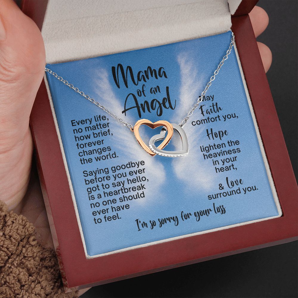 Miscarriage Gift, Infant Loss Memorial Keepsake, Stillborn Baby Necklace