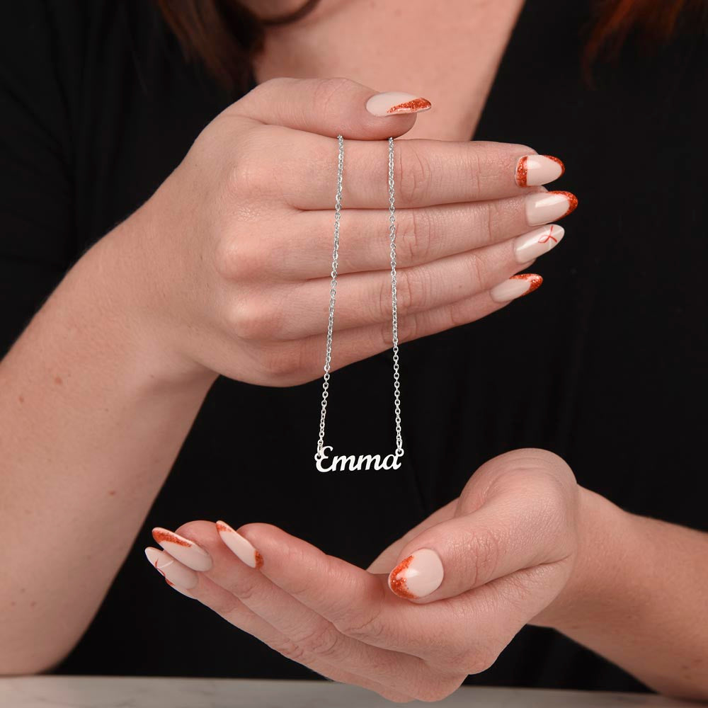 To My Daughter | Personalized Name Necklace | This Old Lion