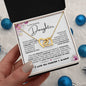 DELETE To My Daughter | Love You Forever | Interlocking Hearts Necklace