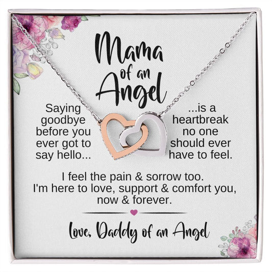 Miscarriage Gift for Wife, Infant Loss Memorial Keepsake, Stillborn Baby Necklace