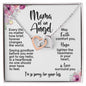 Miscarriage Gift, Infant Loss Memorial Keepsake, Stillborn Baby Necklace