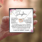 DELETE To My Daughter | Love You Forever | Interlocking Hearts Necklace