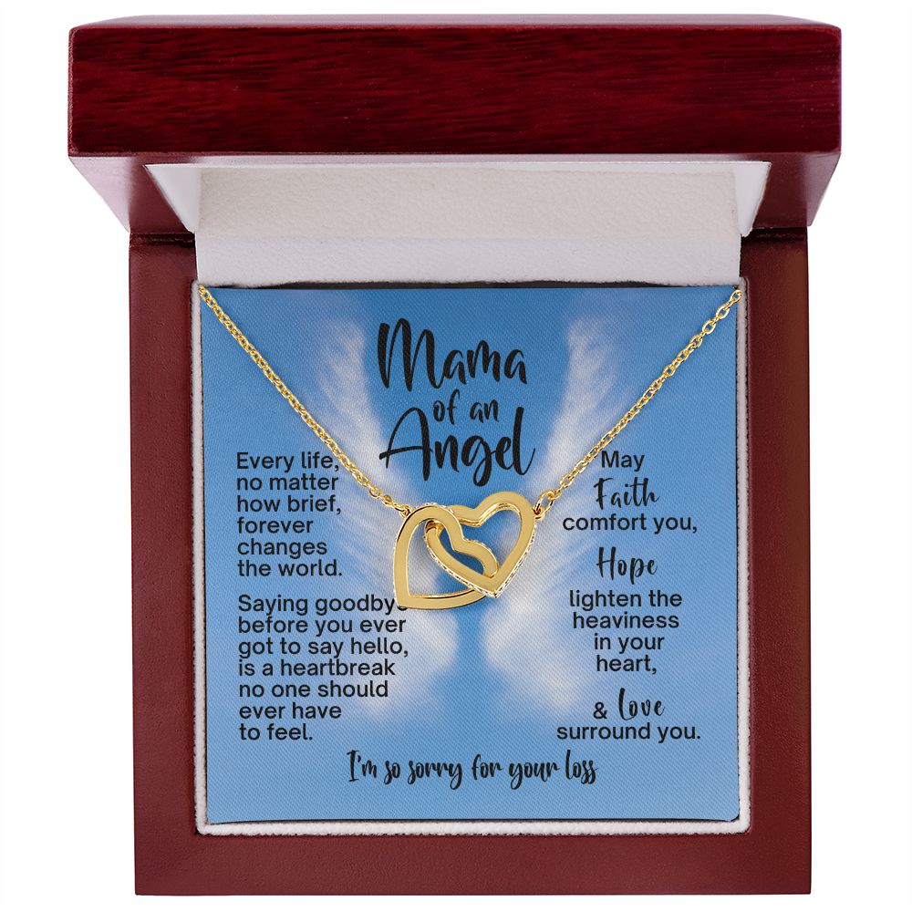 Miscarriage Gift, Infant Loss Memorial Keepsake, Stillborn Baby Necklace