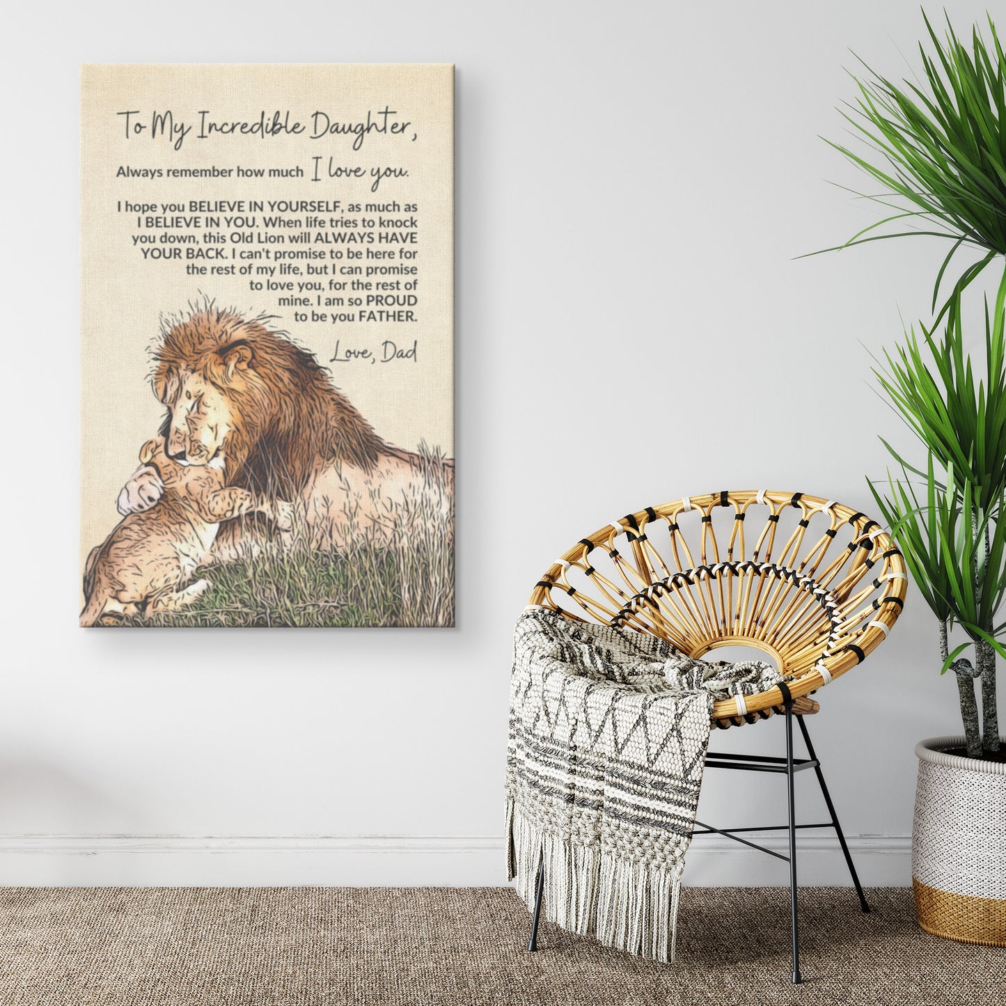 To My Daughter | This Old Lion Will Always Have Your Back