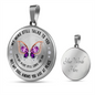 Butterfly Pendant Remembrance Necklace | Loss of Loved One Memorial Gift