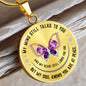 Butterfly Pendant Remembrance Necklace | Loss of Loved One Memorial Gift