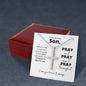 To My Son | I'll Always Be There For You | Cross Necklace