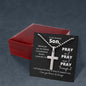 To My Son | Pray Through It | Cross Necklace