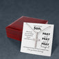 To My Son | Pray Through It | Cross Necklace