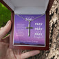 To My Son | He'll Always Be There For You | Cross Necklace