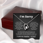 I'm Sorry | Forever Love Necklace
