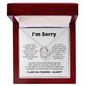 I'm Sorry  | Forever Love Necklace