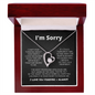 I'm Sorry | Forever Love Necklace