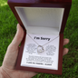 I'm Sorry  | Forever Love Necklace