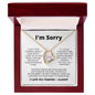 I'm Sorry  | Forever Love Necklace