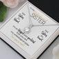 To My Unbiological Sister | Blessed & Grateful | Eternal Hope Necklace