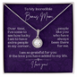 Bonus Mom Gift | Necklace for Step Mom, Boyfriend's Mom, Foster Mom