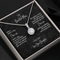 Gift for Mom | Necklace from Daughter | I Love You