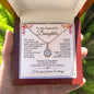 To My Daughter | Mother & Daughter Hearts As One | Eternal Hope Necklace