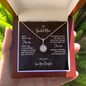 Gift for Mom | Necklace from Daughter | I Love You