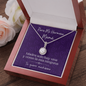 Gift for Latina Mamá | Necklace with Spanish Message