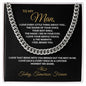 To  My Man | Every Little Thing About You | Cuban Link Chain