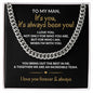 To My Man | It's Always Been You | Cuban Link Chain
