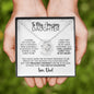 To My Daughter | Gift from Dad | Closed My Eyes for a Moment | Love Knot Necklace