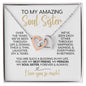 To My Soul Sister | Ups & Downs | Interlocking Hearts Necklace