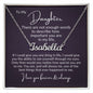 To My Daughter | Personalized Name Necklace | Not Enough Words