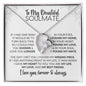 To My Soulmate | One Wish | Forever Love Necklace