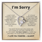 I'm Sorry  | Forever Love Necklace