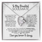 To My Soulmate | Best Thing | Forever Love Necklace