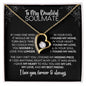 To My Soulmate | One Wish | Forever Love Necklace