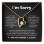 I'm Sorry | Forever Love Necklace