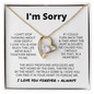 I'm Sorry  | Forever Love Necklace