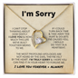 I'm Sorry  | Forever Love Necklace