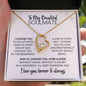 To My Soulmate | I Choose You | Forever Love Necklace