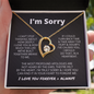 I'm Sorry | Forever Love Necklace