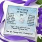I'm So Sorry for Hurting You | Love Knot Necklace