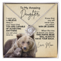 Gift for Daughter | Necklace from Mom | Win or Learn
