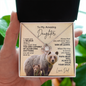 Gift for Daughter | Necklace from Dad | Win or Learn