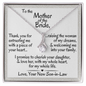 Gift for Mother of the Bride | Necklace for Bride's Mother from the Groom