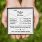 Gift for Mother of the Groom | Necklace for Groom's Mother from the Bride