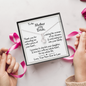 Gift for Mother of the Bride | Necklace for Bride's Mother from the Groom