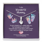 Pregnancy Gift | To My Mommy Necklace