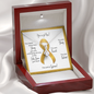 Childhood Cancer Warrior | Ribbon Necklace | Gift for Survivor, Fighter, Support