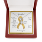 Childhood Cancer Warrior | Ribbon Necklace | Gift for Survivor, Fighter, Support