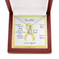 Bone Cancer Warrior | Ribbon Necklace | Gift for Sarcoma Fighter, Survivor, Support