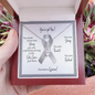 Brain Cancer Warrior | Ribbon Necklace | Gift for Survivor, Fighter, Support
